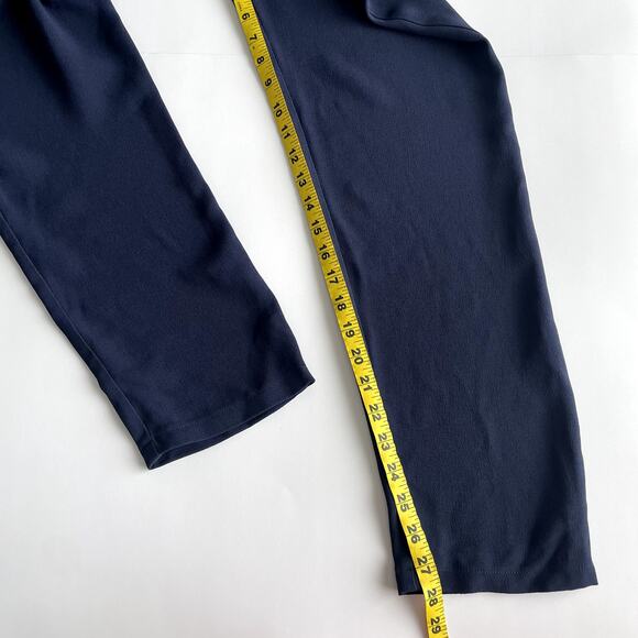 NWT SÉZANE Austin Trousers Navy High Waisted Pants Size 6 - Picture 16 of 16